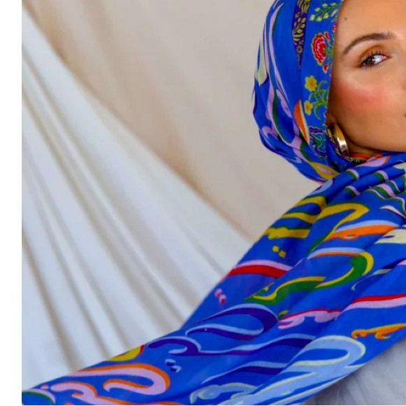 Vela scarves Remembrance Blue MINI - Picture 1 of 2